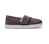 TOMS Tiny Alpargata, Espadrillas Unisex - Bambini e ragazzi, Grigio, 21 EU