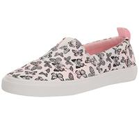 TOMS Tiny Alpargata Fenix Slip On, Mocassino basso Bambine e ragazze, Pink Butterfly, 19.5 EU