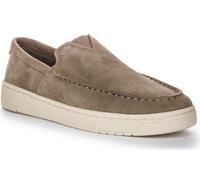 Toms Travel Lite Signature Espadrillas Slip On Fit Suede Blu Uomo UK 8 - 13