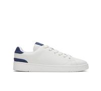 TOMS Trvl Lite 2.0 Low, Sneaker Uomo, Bright White/Cadet Blue Leather, 46 EU