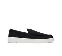 TOMS Trvl Lite Loafer, Mocassino Uomo, Black Recycled Cotton Slubby Woven, 45 EU