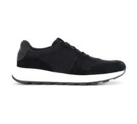 TOMS Trvl Lite Retro, Scarpe da Ginnastica Uomo, Water Repellant Black Suede Vintage Twill, 43 EU