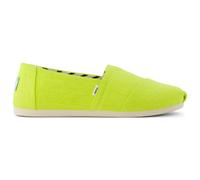 TOMS Alpargata Classic, Espadrillas Donna, Tela Heritage Lime Brillante, 41 EU