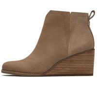 TOMS Women's Clare Ankle Boot, Dune Nubuck Leather Suede, 36 EU
