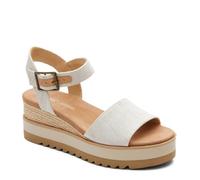 TOMS Women's Diana_Ballet Pink Sneaker, Natural Wide Width Yarn Dye, 40 EU