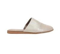 TOMS Women's Jade Mule, Champagne Metallic Suede, 37.5 EU