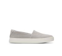 Toms Women's Kameron Slip on Sneaker, Drizzle Grey Two Tone Slub, 36.5 EU