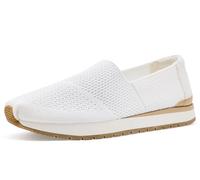 TOMS Women's Resident Plus Sneaker, White Engineered Knit, 41 EU