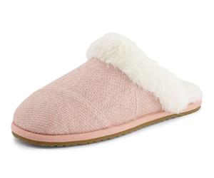 TOMS Women's Valerie Slipper, Vintage Pink Sparkle Knit, 43.5 EU
