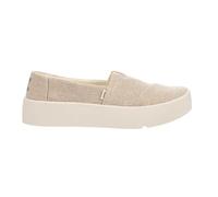 Toms Women's Verona Slip On Sneaker, Natural Undyed Heritage Canvas, 38.5 EU