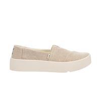 TOMS Women's Verona Slip On Sneaker, Natural Undyed Heritage Canvas, 41 EU