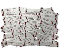 TOMSTRAD Christmas Cracker Jokes (pretagliato) (XL, confezione da 100 barzellette)