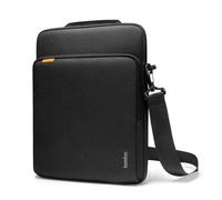 tomtoc 360° Borsa per Laptop per 13 Pollici MacBook Air M5/A3449 (2026), M4/A3240, M3/M2/M1, adatta per 13" MacBook Neo A18 Pro, 13" Surface Pro 11/10/9 8/X, Borsa a Tracolla Premium per Laptop, Nero
