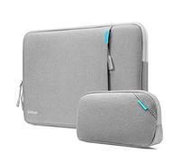 tomtoc 360° Custodia per Nuovo 16 Pollici MacBook Pro M5 Pro/Max (2026), M4/M3/M2/M1 Pro/Max (2024-2019), Tutto Intorno Protezione idrorepellente Laptop Sleeve con Borsa Accessori