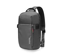 tomtoc Compatta EDC Sling Bag, Borsa a Tracolla a Spalla Minimalista Crossbody per 13" MacBook Air M3, 14" MacBook Pro M4, 2024 13" iPad Air M2 iPad Pro M4, Resistente all'Acqua, Quotidiano, Lavoro