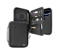 tomtoc Custodia per 13 Pollici Tablet per iPad Air M4/M3/M2 2026-2024 & iPad Pro 13" M5/M4, iPad Pro 12,9", Custodia Rigida EVA per Magic Keyboard/Smart Keyboard/Adattatore/Cavo/Hub USB/Apple Pencil