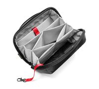 tomtoc Custodia per Cavi e Accessori Tecnici, Viaggio, Borsa Organizer per Accessori Tecnici Elettroniciadattatore MacBook, Cavo, Hub, Power bank, Chiavetta USB, Caricabatterie, Disco Rigido, Regali
