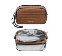 tomtoc T12 New Techpouch UK, Plaid marrone., M, Organizer per borse