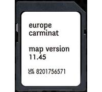 TomTom SD Card Navigation Europe 2023-11.05, compatibile con Renault TomTom Carminat, Black, Secure Digital, 10-30 MB/s, classe 2, scheda SD di navigazione per veicoli