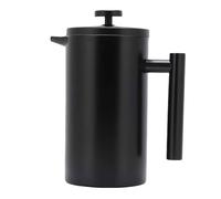 Tomvorks Caffettiera French Press in Acciaio Inossidabile con Isolamento a Triplo Strato, Preparazione Ottimale per il Campeggio Domestico (#1)