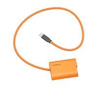 Tomvorks Cavo Adattatore di Alimentazione PD Tipo C per GH6 GH5 II DC-S5 S5 II S5 IIX GH5II GH5M2, Cavo di Alimentazione a Batteria Fittizia Leggero per Lavorare a Lungo con Power Bank, Ideale