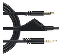 Tomvorks Cavo Audio per Cuffie da Gioco Volume Regolabile da 2 M per Astro A10 A40 A30 Nucleo in Rame Durevole Senza Ossigeno