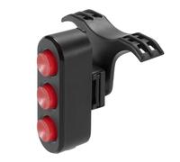 Tomvorks Coda Intelligente, Lunga Durata della Batteria, Avvertimento dei Freni, Luci Bici la Guida Notturna, la Pioggia, L'avvio Automatico, L'accessorio Ciclismo Versatile (Lampada Rotonda)