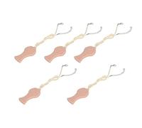 Tomvorks Collana con Ciondolo Sensoriale in Silicone Collana da Masticare Calmante per L'autismo ADHD Ansia 5 Pezzi per Bambini