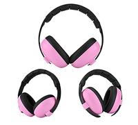 Tomvorks Cuffie Antirumore per Bambini Cuffie Antirumore per Bambini Leggere e Confortevoli Protezione Eventi Rumorosi e Sport Blu/Rosa 15 * 15 * 8 Cm (Rosa)
