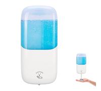 Tomvorks Disper al Dispenser di Sapone per Sensori Intelligenti da 1000 Ml, Distributore di Sapone Liquido Montato a Parete con Sensore a Infrarossi, per la pubblicità del Bagno in