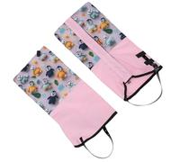 Tomvorks Ghette da per Stivali, Coprigambe per Bambini Cartoon con Tessuto Oxford Antipioggia, Parte Superiore Regolabile, Striscia Antiscivolo in TPU, Ideali (XL)