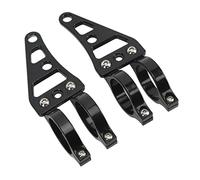 Tomvorks Minte di Staffa del Supporto per Fari 41 Mm, Montaggio Laterale, in Lega di Alluminio Robusta, per, Sostituzione per, con Foro Pre -perforato, Progettato per Tubi Forcella