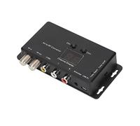 Tomvorks Modulatore Collegamento TV Convertitore AV-RF Regolabile di Alta qualità per Set Top Box e Sorgenti AV Materiale ABS 1 unità