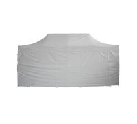 Tomvorks Pannelli di Copertura per Rimorchio Set Teloni in PVC Resistente 4x6 M, 3 Pareti Laterali Complete 1 Porta, 520 g/M², Antipioggia, Resistente Ai Raggi UV, Ideale per Stoccaggio, (2)