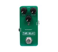 Tomvorks Pedale Effetti per Chitarra Elettrica, Distorsione Ritardata per Paesaggi Sonori Coinvolgenti e Toni Vintage, Guscio Interamente in Metallo, Dimensioni 3,6 * 1,7 * 1,8 Pollici