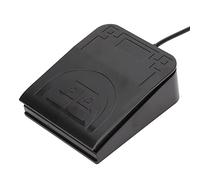 Tomvorks Pedale USB per Interruttore a Pedale Design Ergonomico Alta sensibilità per il Controllo dello Strumento Trascrizione Gaming 1 unità