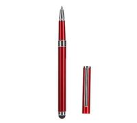 Tomvorks Penna Stilo Sensibile per Touch Screen Capacitivi con Punta Ultrafine per Disegnare e Scrivere Dispositivi IOS Metallo 5,3 Pollici 1 unità (Vino Rosso)