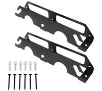 Tomvorks Portautensili per Montaggio a Parete, Spazio Compatto per Macchine Taglio, Mantiene le Smerigliatrici Al Sicuro, Facile Stoccaggio dei Cavi, Supporto in Acciaio Al Carbonio