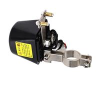 Tomvorks Regolatore Elettrico Automatico per Valvole con Design Ad Alta Torsione per Valvole a Sfera di Gasdotti - Materiale ABS e Ottone Resistente