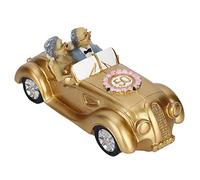 Tomvorks Salvadanaio per Vecchia Coppia per Risparmiare Monete, Regalo di Design dei Nonni in Resina la Decorazione della Casa e i Compleanni, 17x7,5x6,7 Cm