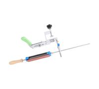 Tomvorks Set per Affilare le Pietre con 6 Pietre di Grana, Costruito per Durare con Acciaio Inossidabile e Lega di Alluminio, Adatto a Diversi Lame (Con 6 pietre per affilare)