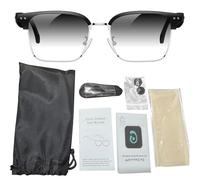 Tomvorks Smart AI Translation BT Calling Glasses Leggeri per Viaggi di Lavoro, Traduzione in 164 Lingue per Uomini e Donne (Fotocromatico)