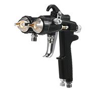 Tomvorks Spruzzatore di Vernice Ad Aria di Precisione con Doppio Ugello da 1,4 Mm per Verniciatura Automobili, Atomizzazione in Ottone, Ugello in Acciaio Inossidabile per Settore Automobilistico,