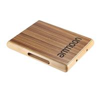 Tomvorks Tamburo Cajon Compatto in Legno per Ritmi Unici con Corde per Accompagnamento di Banda, 12,4 X 9,6 X 1,8 Pollici, Strumento a Percussione Manuale (ammoon)