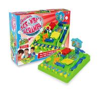 TOMY - Tricky Billie Circuit de Billes T7070, Jeu d'Action pour Enfant, Jeu d'adresse et de Rapidité, Jeu de Billes Multicolore pour Enfant de 5 ans+