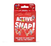 TOMY Games T73244EN Active Snap, gioco di carte per bambini in età prescolare per bambini dai 4 anni in su