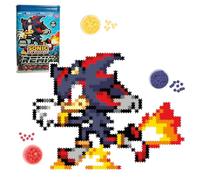 TOMY Jixelz® Remix Sonic The Hedgehog Craft Kit - Running Shadow - 700+ pezzi