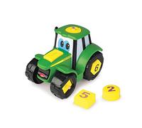 Tomy John Deere Johnny Tractor Learn e Pop, Multicolore, S-M, 46654