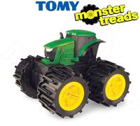 TOMY - John Deere Mega Ruote Trattore Espansione Ruote E Suoni Nuovo - Età 3+
