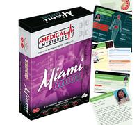 TOMY Medical Mysteries: Miami Flatline - A Cooperative Board Game for Ages 14+ w